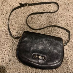 Vintage black Bally crossbody bag